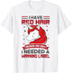 Red Hair Warning Label Redhead Gingers T-Shirt - T-Shirt | White