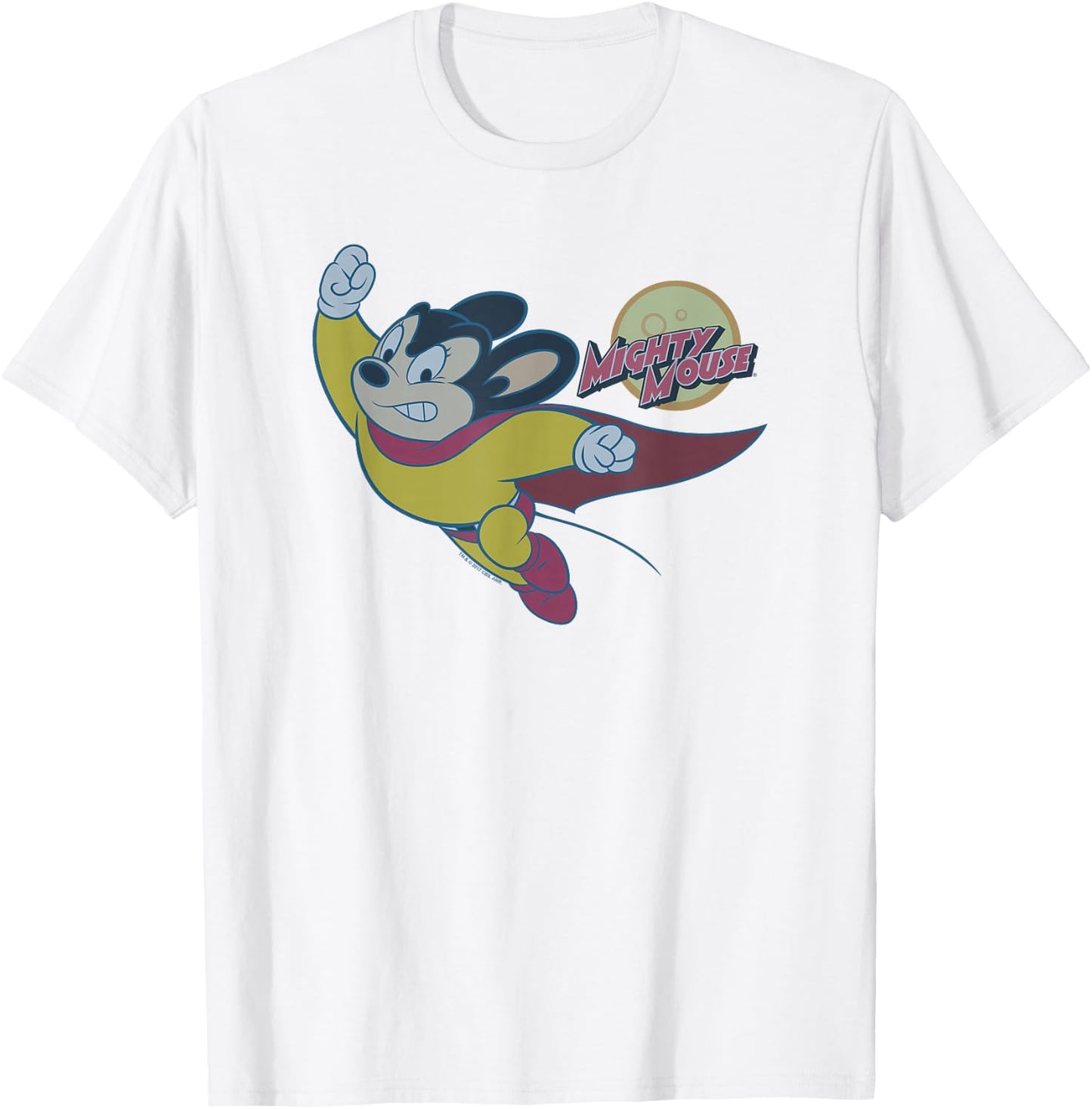 Mighty Mouse to The Sky T-Shirt - T-Shirt | White