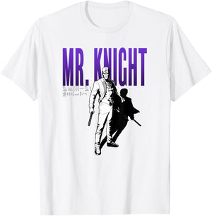 Marvel Moon Knight Mr. Knight Shadow T-Shirt - T-Shirt | White