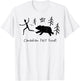 Canadian Fast Food Funny Bear Funny Cool Animal Present T-Shirt - T-Shirt | White