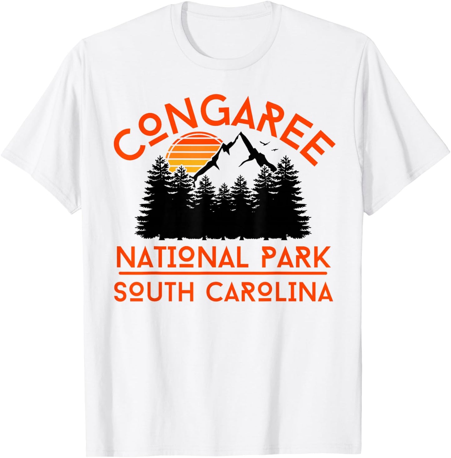 Congaree National Park T-Shirt - T-Shirt | White