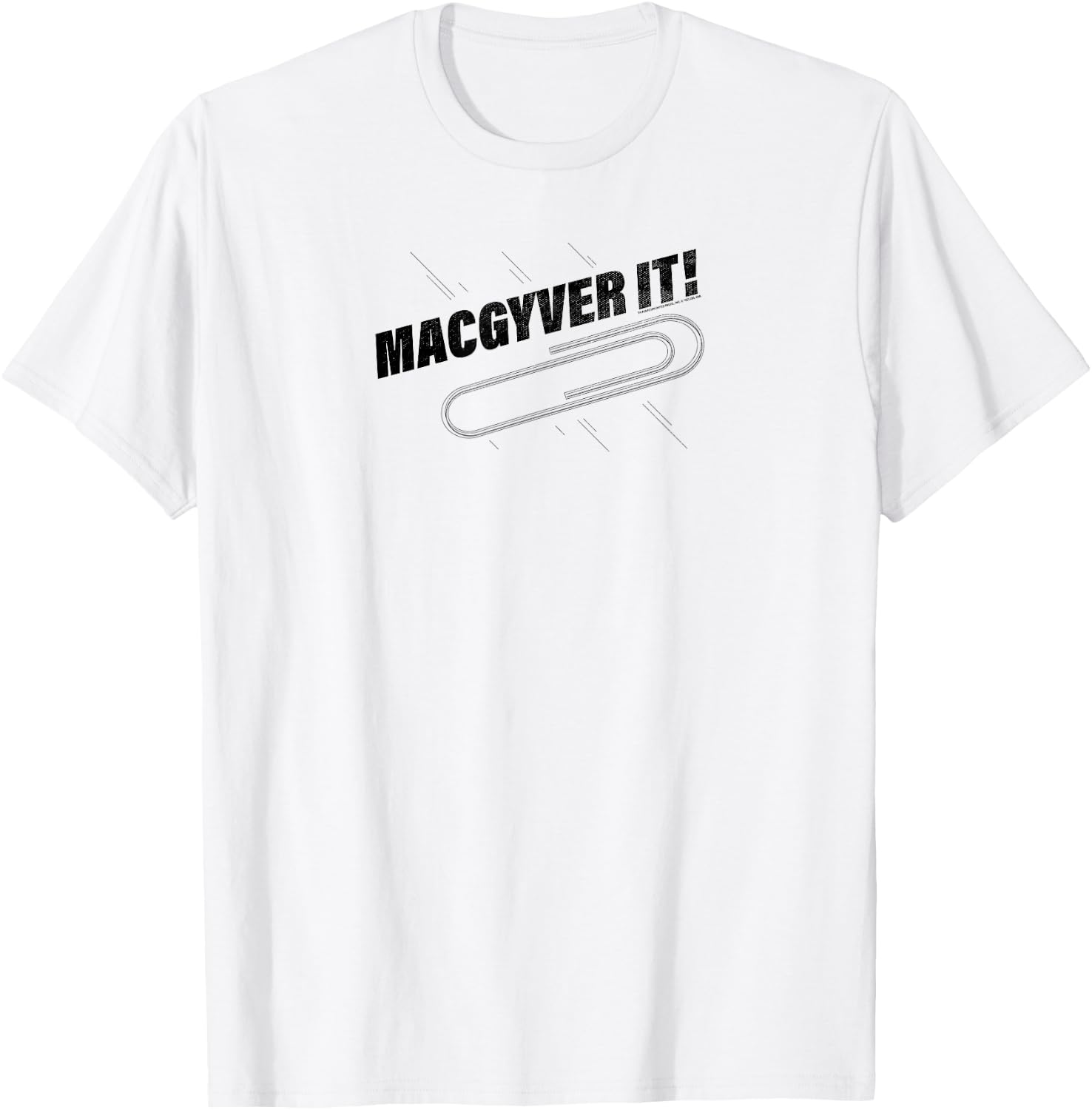 MacGyver MacGyver It Logo T-Shirt - T-Shirt | White