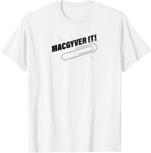 MacGyver MacGyver It Logo T-Shirt - T-Shirt | White