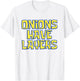 Onions Have Layers Ogre Meme Enthusiast Funny T-Shirt - T-Shirt | White
