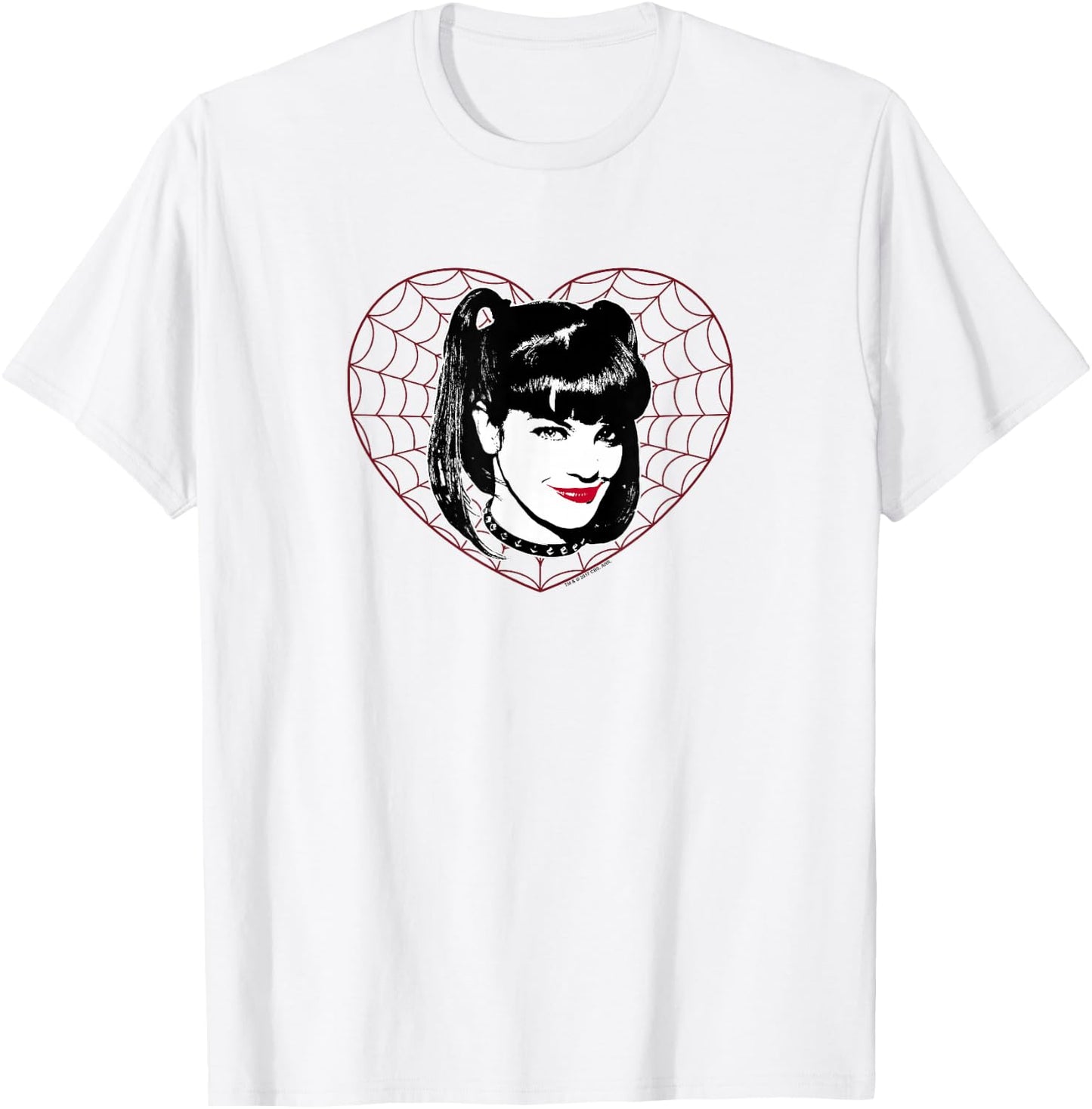 NCIS Abby Heart T-Shirt - T-Shirt | White