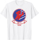 Top Gun VF-1 Fighter Squadron 1 Logo T-Shirt - T-Shirt | White