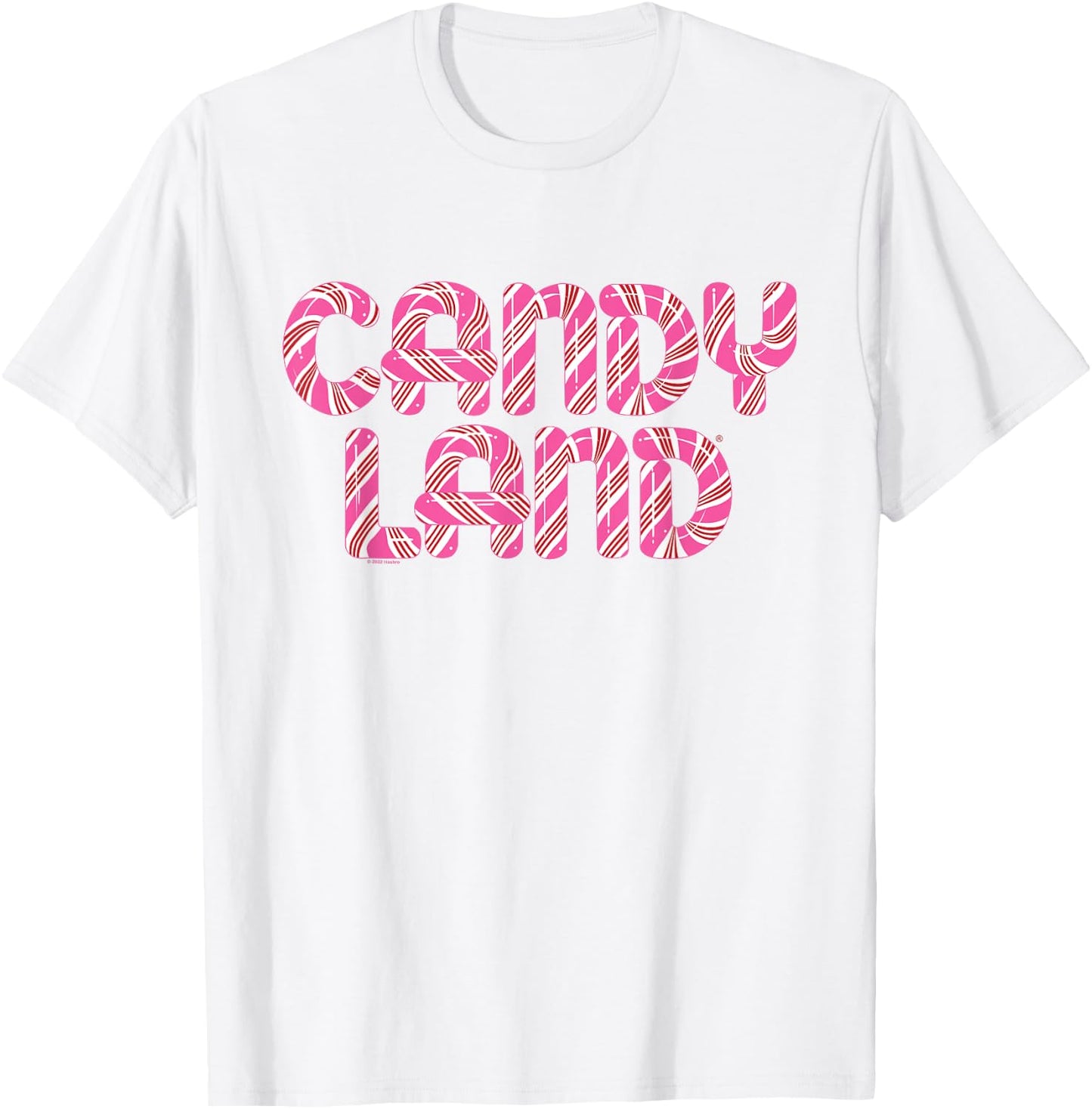 Candy Land Retro 90's Logo T-Shirt - T-Shirt | White