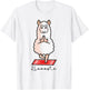 Llamaste Llama Alpaca Yoga Exercise Fitness Gym Workout T-Shirt - T-Shirt | White