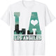 Los Angeles Vintage California USA America Souvenir T-Shirt - T-Shirt | White
