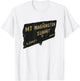 Mount Washington New Hampshire Summit Sign T-Shirt - T-Shirt | White
