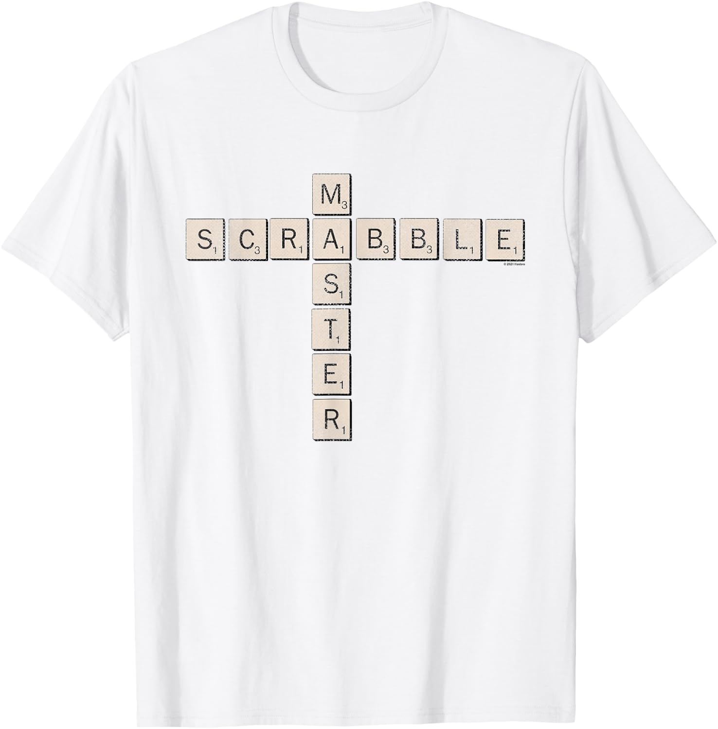 Scrabble Master of Scrabble T-Shirt - T-Shirt | White
