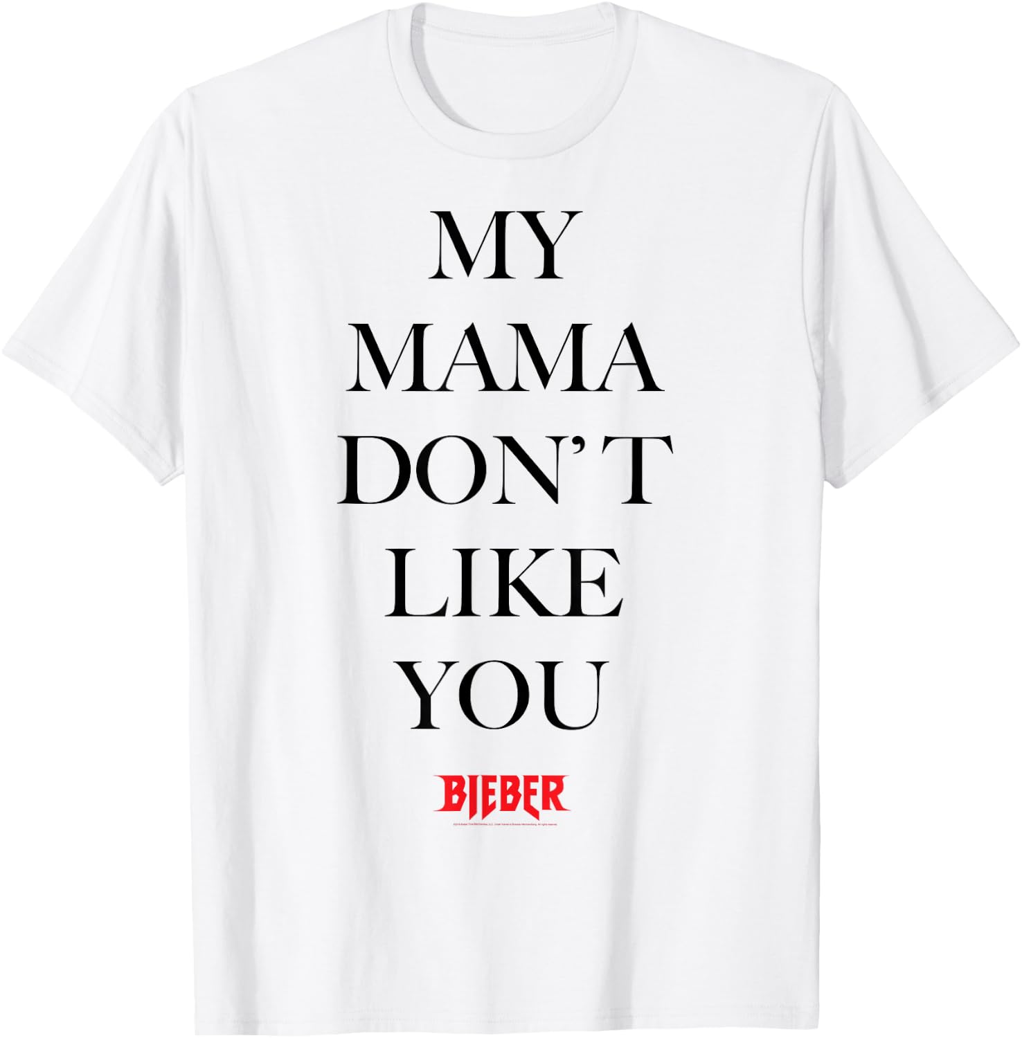 Justin Bieber Official Love Yourself T-Shirt - T-Shirt | White