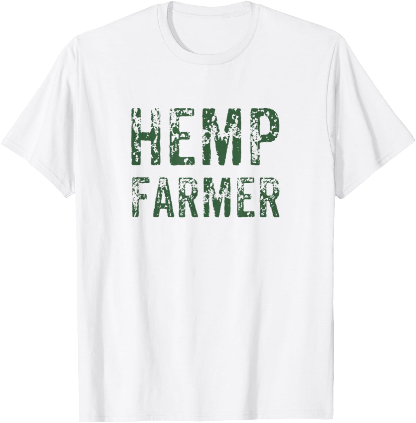 Hemp Farmer Farm Organic Oil Herbal Vegans Medicine T-Shirt - T-Shirt | White