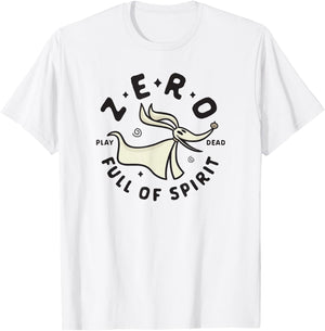 Disney The Nightmare Before Christmas Zero Spirit Animal T-Shirt - T-Shirt | White