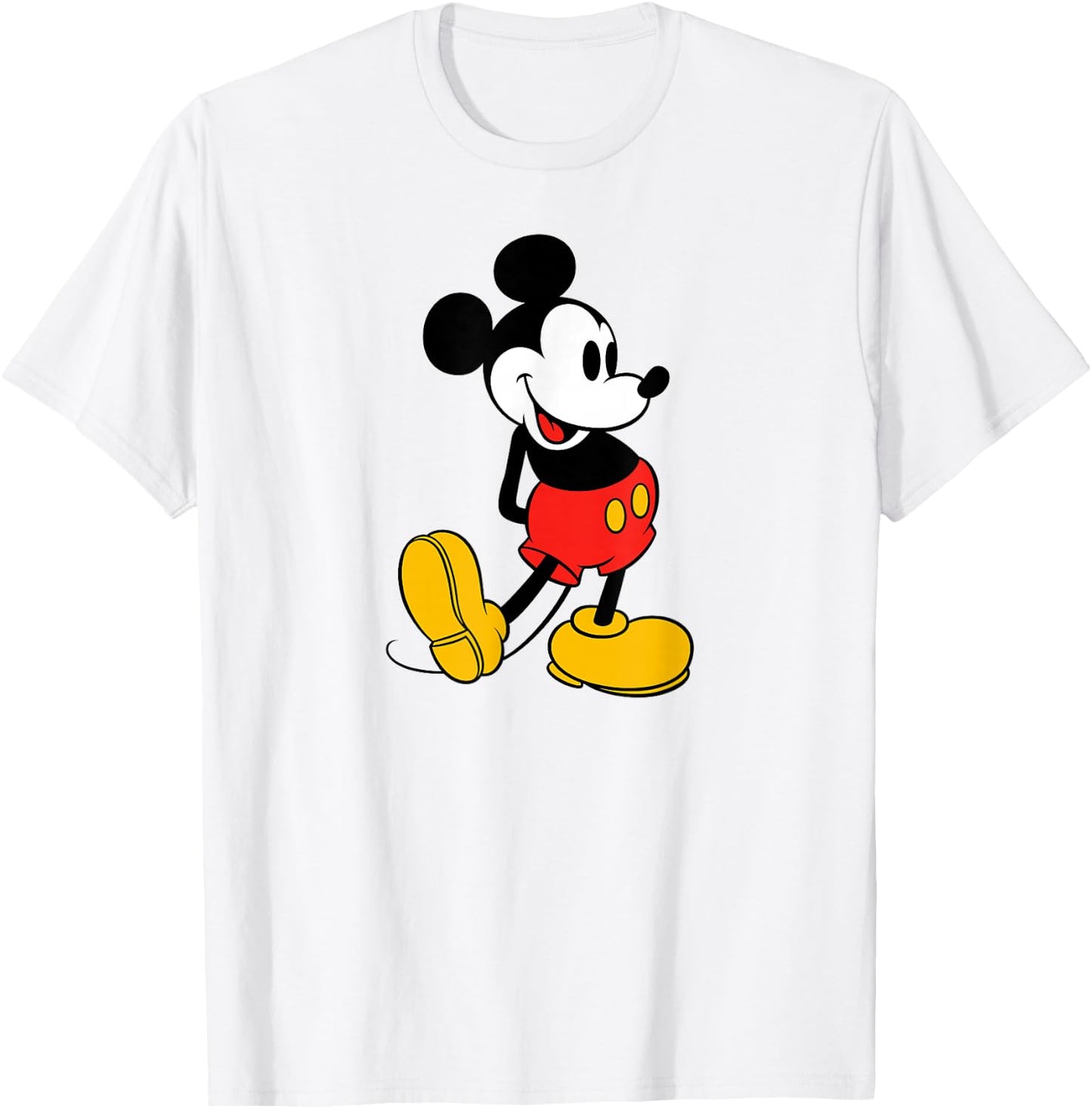 Disney - Classic Mickey Mouse T-Shirt - T-Shirt | White