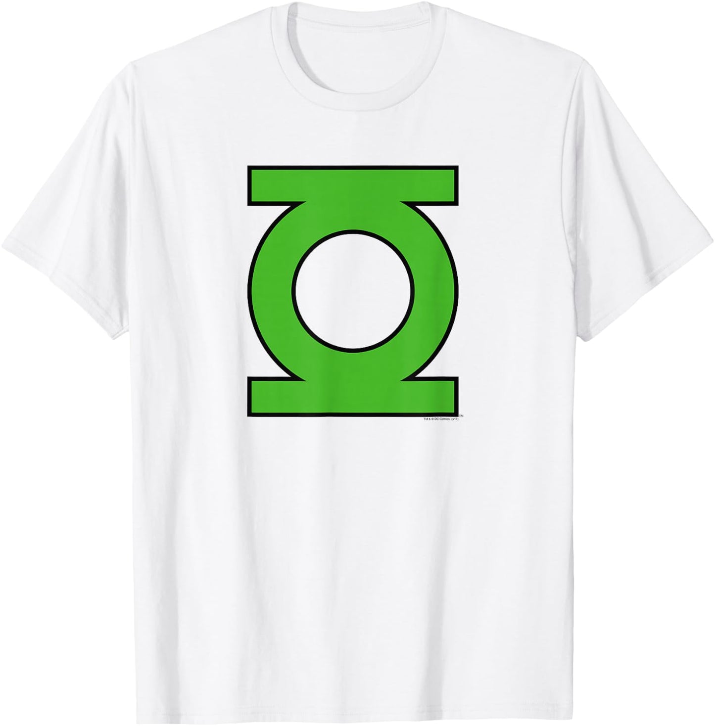 Green Lantern Emblem T Shirt T-Shirt - T-Shirt | White