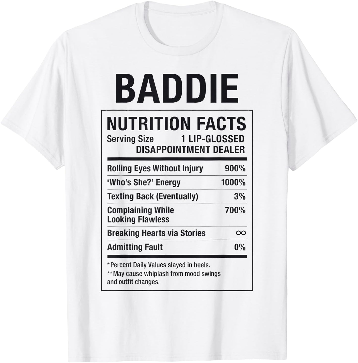 Baddie T-Shirt - T-Shirt | White