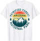 Petrified Forest National Park Arizona Hiking Outdoors T-Shirt - T-Shirt | White