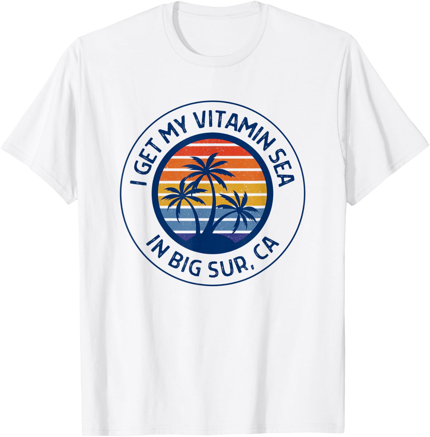Big Sur CA Fun Big Sur Beach Vacation Big Sur California Women Kids T-Shirt - T-Shirt | White