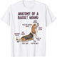 Anatomy of A Basset Hound Funny Dog Owner Puppy Lover T-Shirt - T-Shirt | White