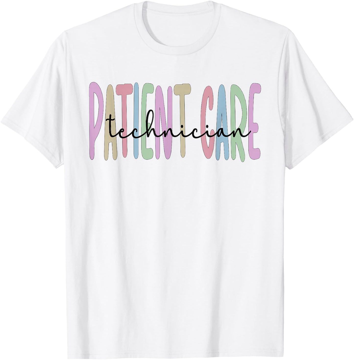 Patient Care Tech Patient Care Technician T-Shirt - T-Shirt | White
