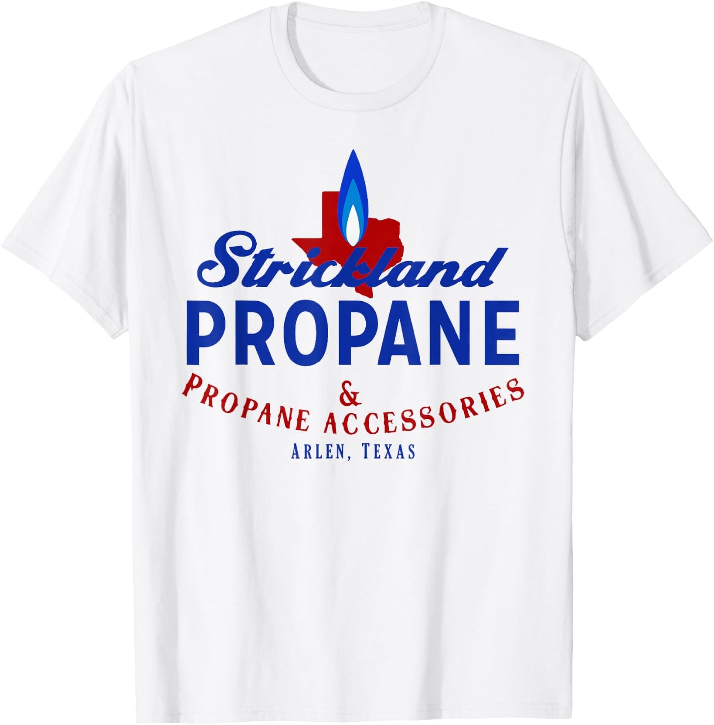 Strickland Propane - Taste The Meat Not The Heat T-Shirt - T-Shirt | White