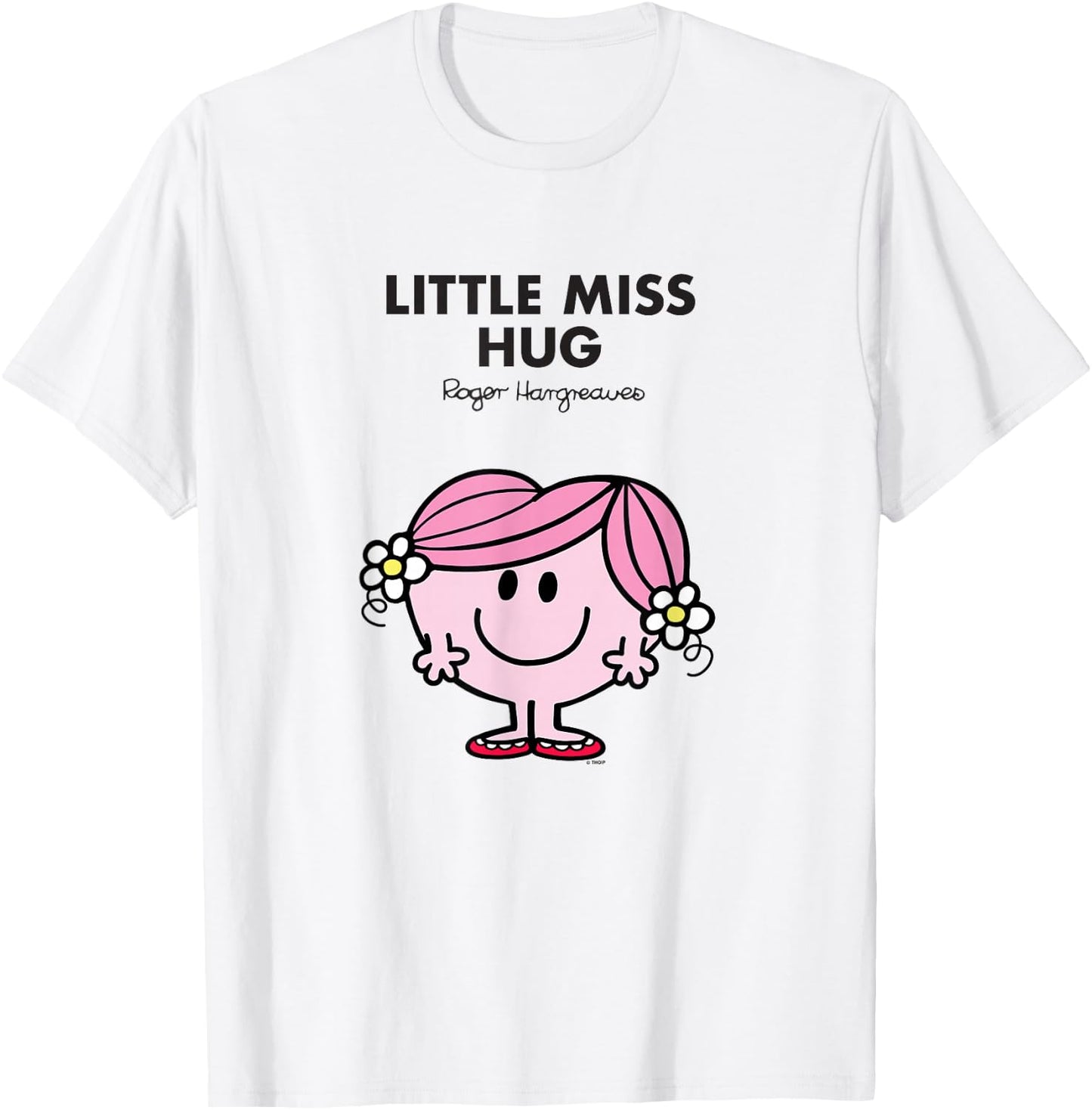 Mr. Men Little Miss Hug T-Shirt - T-Shirt | White