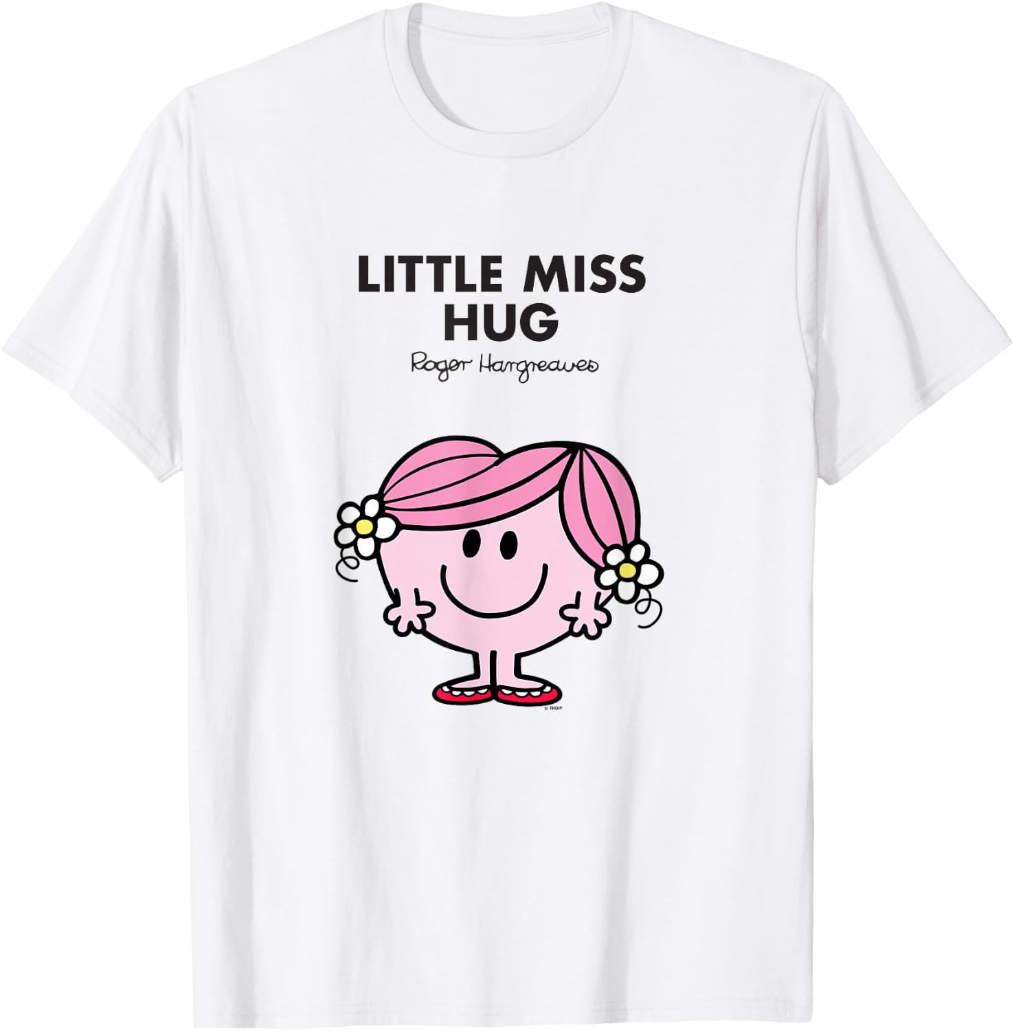 Mr. Men Little Miss Hug T-Shirt - T-Shirt | White