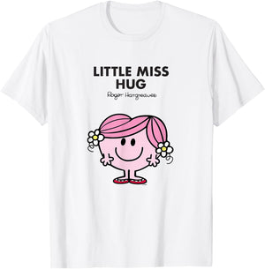 Mr. Men Little Miss Hug T-Shirt - T-Shirt | White