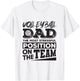Volleyball Dad Shirt Men Volleyball Lover T-Shirt - T-Shirt | White