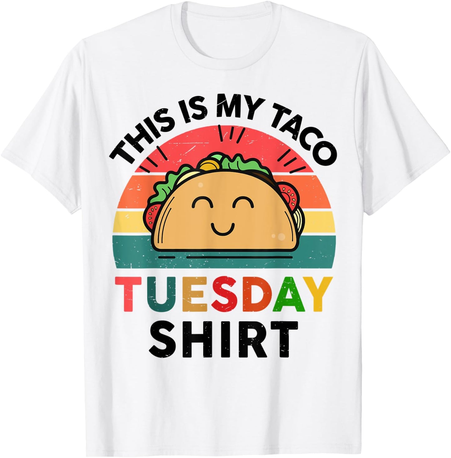 This Is My Taco-Tuesday Shirt Women Men Baby Boys Kids Funny T-Shirt - T-Shirt | White