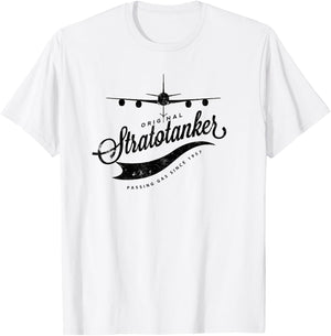 Passing Gas Since 1957 KC-135 Tanker Airplane T-Shirt - T-Shirt | White
