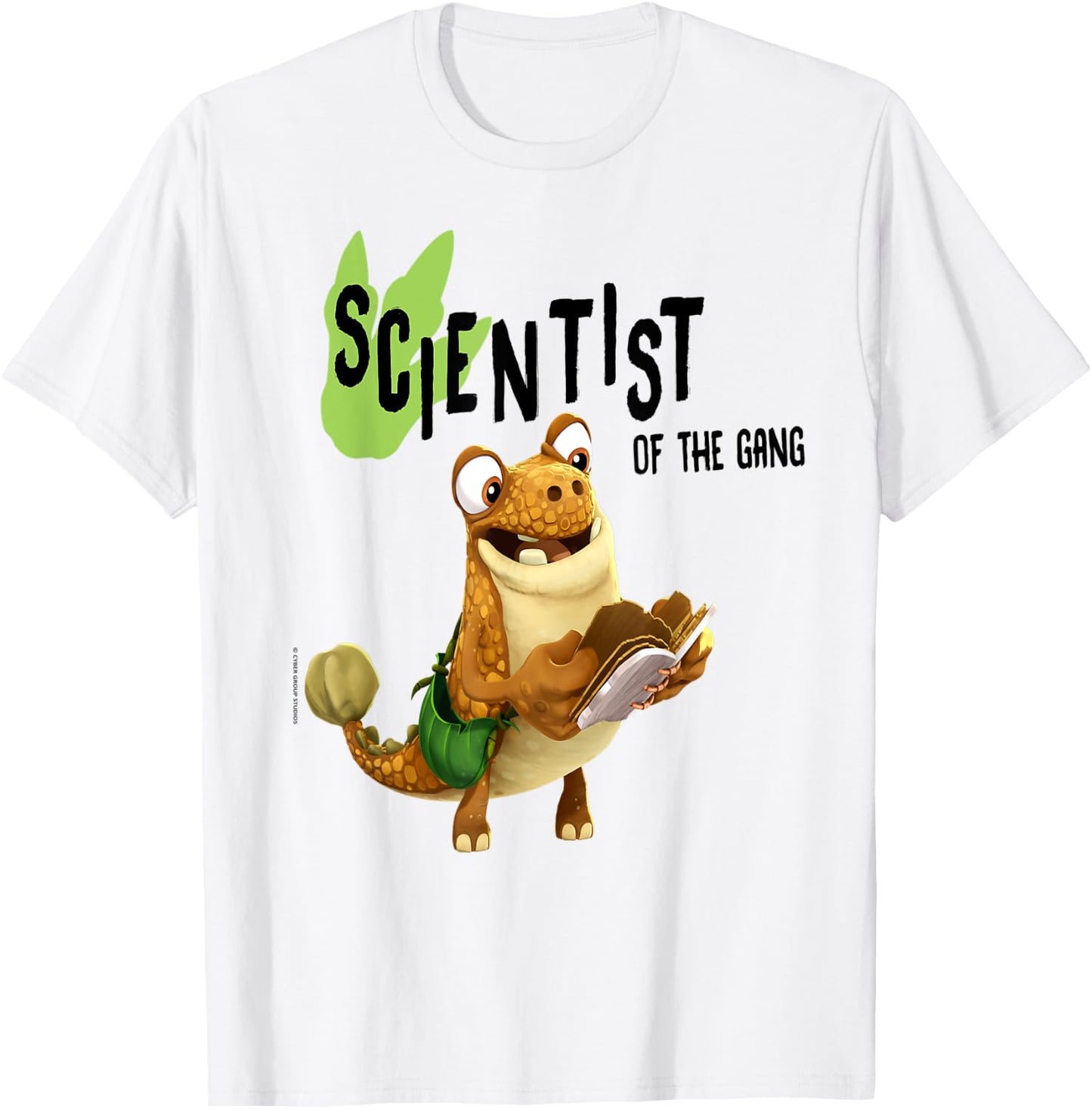 Gigantosaurus Mazu the Dinosaur "Scientist" T-Shirt - T-Shirt | White