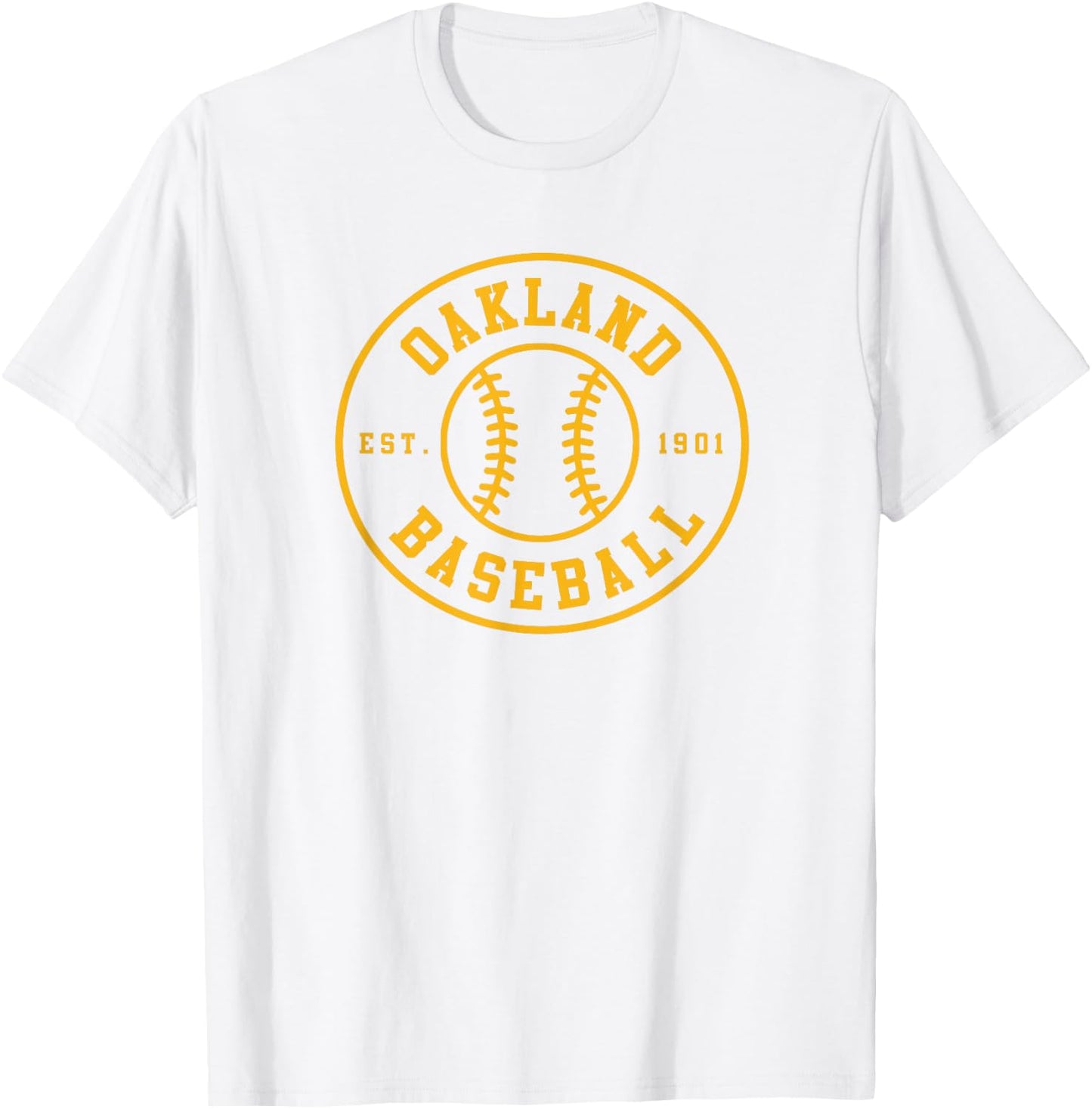 Oakland Baseball | Seventh Inning Stretch Gameday Fan Gear T-Shirt - T-Shirt | White