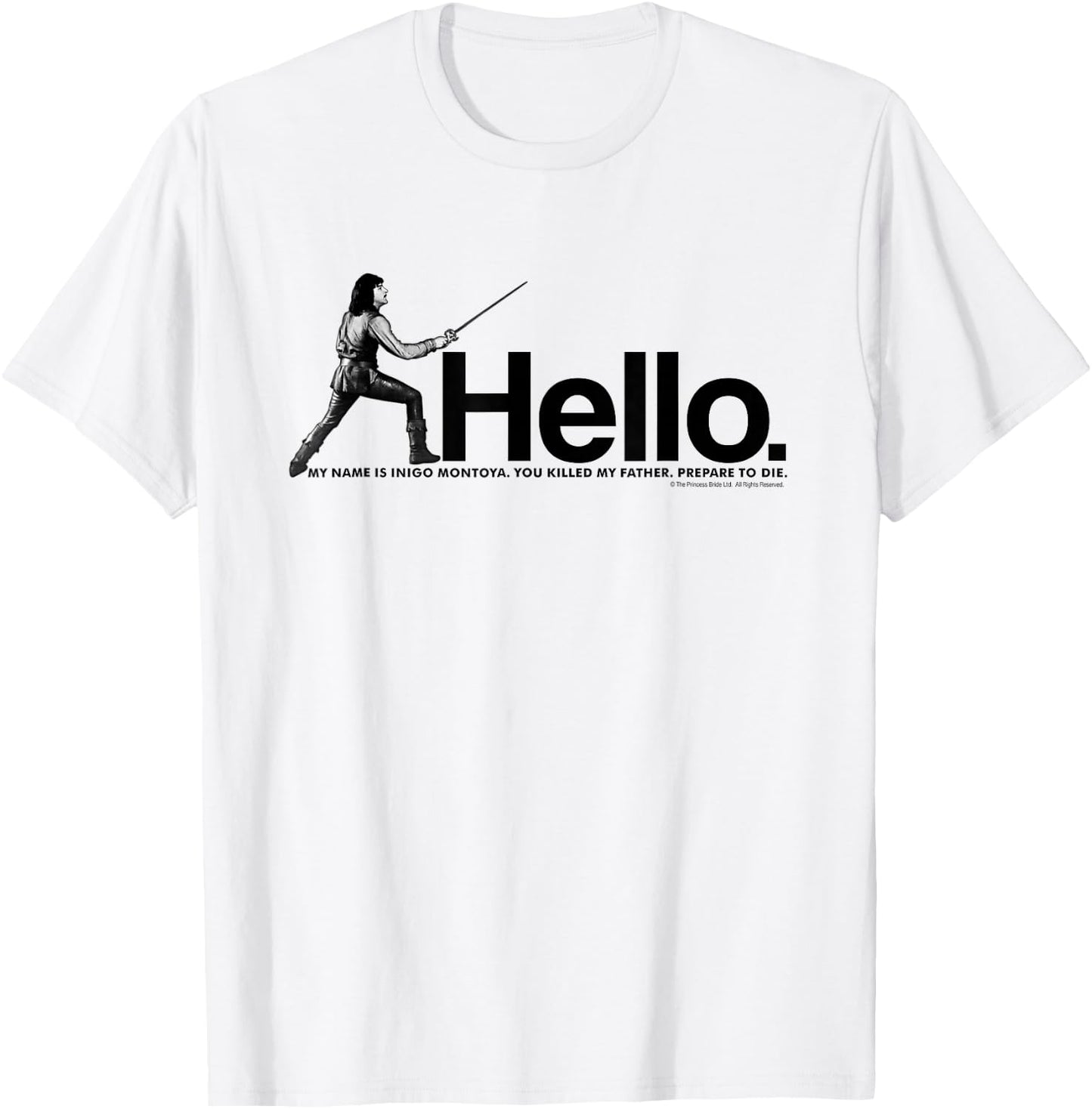 Princess Bride Inigo Montoya T-Shirt - T-Shirt | White
