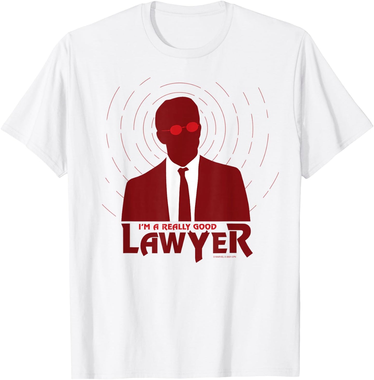 Marvel Spider-Man: No Way Home Matt Murdock Good Lawyer Small T-Shirt - T-Shirt | White