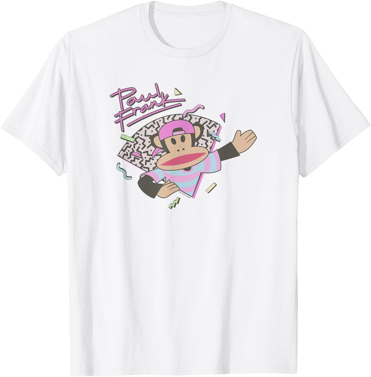 Paul Frank Julius Retro 90s Poster T-Shirt - T-Shirt | White