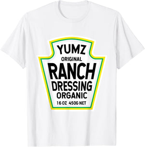 Ranch Dressing Salad Easy Halloween Costume Matching Group T-Shirt - T-Shirt | White