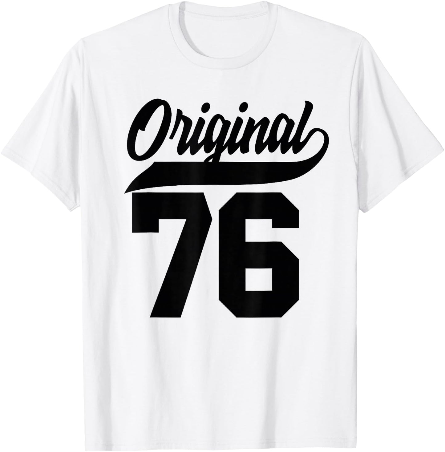 49th Birthday Original Men Women Vintage Vintage 1976 T-Shirt - T-Shirt | White