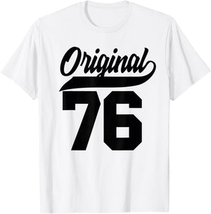 49th Birthday Original Men Women Vintage Vintage 1976 T-Shirt - T-Shirt | White