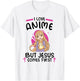I Love Anime but Jesus Comes First T-Shirt - T-Shirt | White
