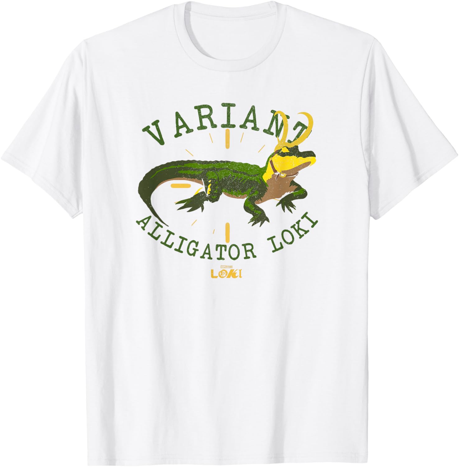 Marvel Loki Alligator Variant T-Shirt - T-Shirt | White