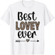 Best Lovey Grandmother Appreciation Lovey Grandma T-Shirt - T-Shirt | White