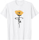Faith Sunflower Cute Religious Christian T-Shirt - T-Shirt | White