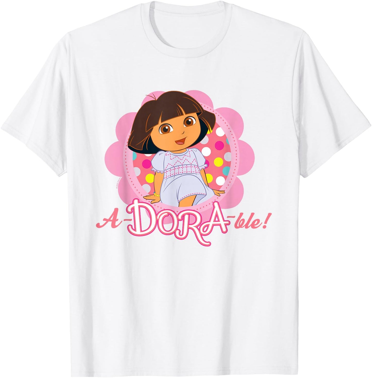 Dora The Explorer A-Dora-ble! T-Shirt - T-Shirt | White