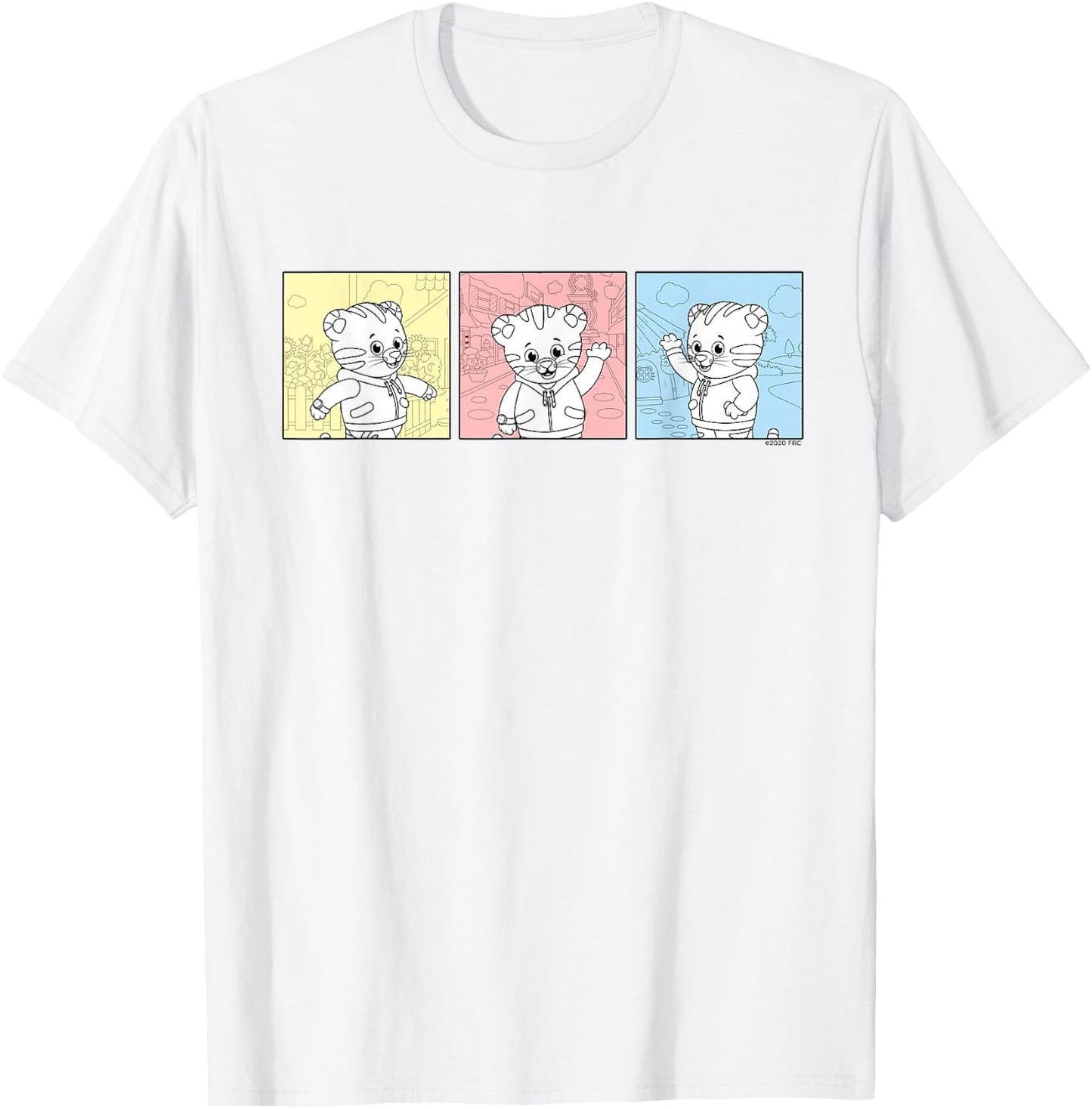 Daniel Tiger's Neighborhood: Daniel's Comic Book T-Shirt - T-Shirt | White