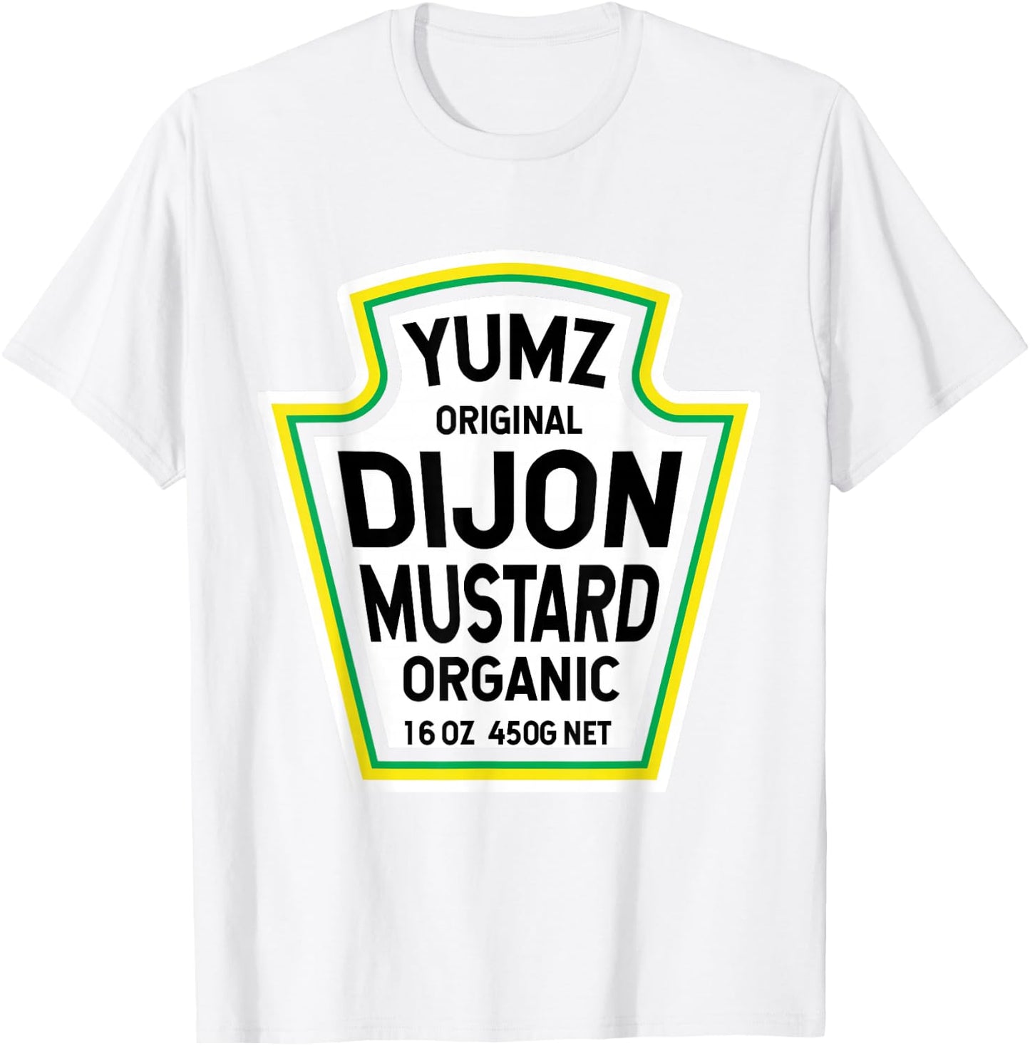 Dijon Mustard Easy Halloween Costume Matching Group Couples T-Shirt - T-Shirt | White