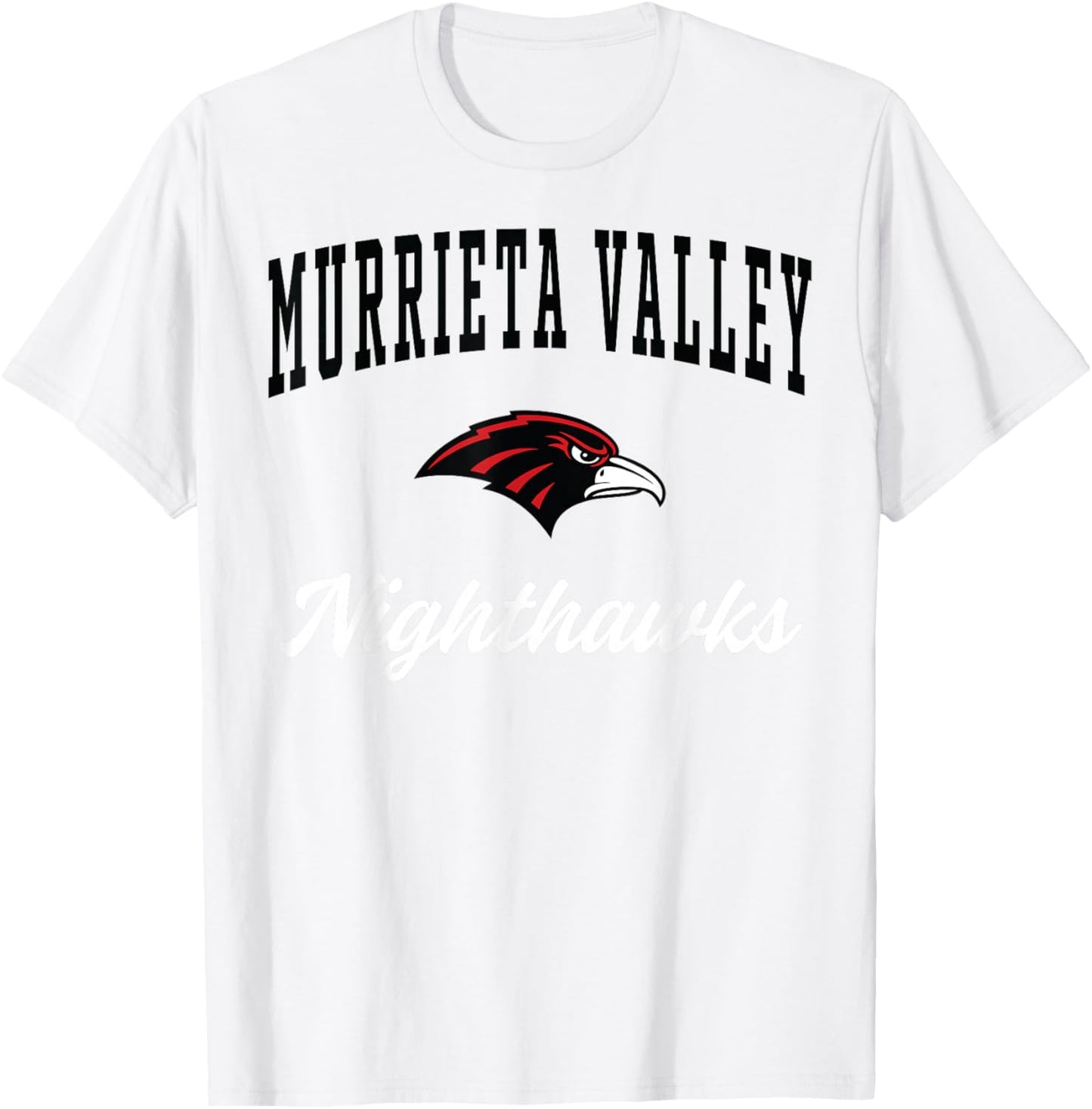Murrieta Valley High School Nighthawks T-Shirt - T-Shirt | White