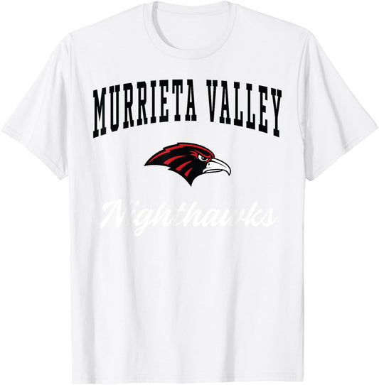 Murrieta Valley High School Nighthawks T-Shirt - T-Shirt | White