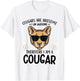 Cougars Are Awesome Cougar Lover Animal T-Shirt - T-Shirt | White